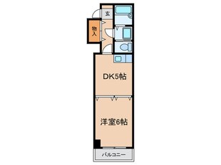 ドウェル倉本Ⅱの物件間取画像